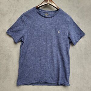 Polo Ralph Lauren Blue T shirt Size Large Crew‎ Neck Base Layer